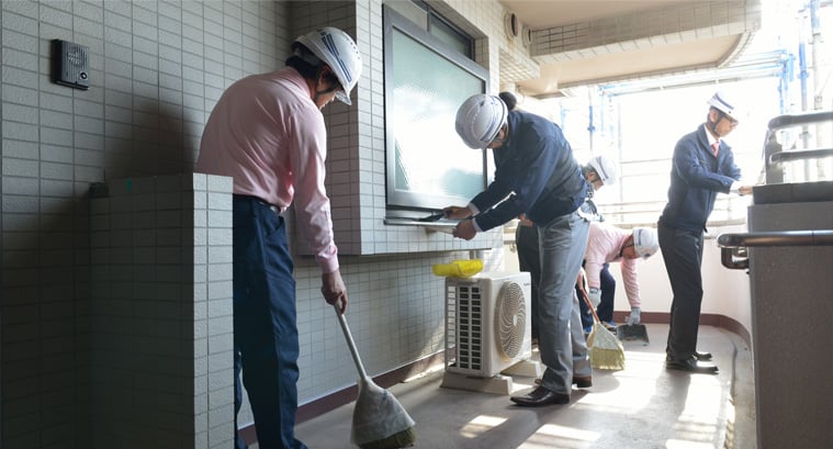 大規模修繕工事への取り組み